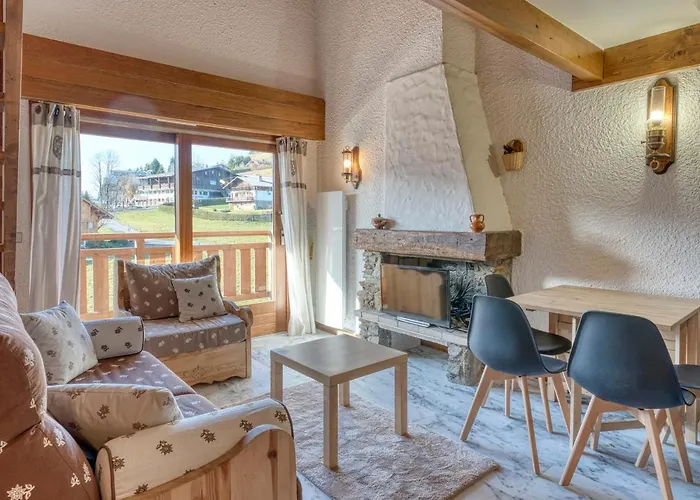 Cosy Avec Mezzanine, 4 Pers, Parking à - Fr-1-453-203 Megève
